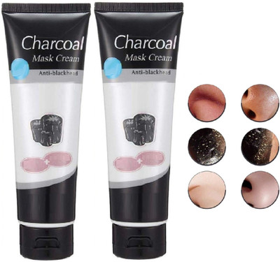 DARYUE COMBO CHARCOAL MASK ,BLACKHEAD REMOVER PEEL OFF MASK(260 ml)