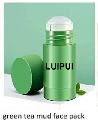 Luipui green tea mud face mask pack of 1 best for women(40 g)