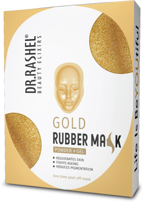DR.RASHEL Gold Rubber Peel-Off Mask | Deep Nourishment & Radiant Glow |(120 g)