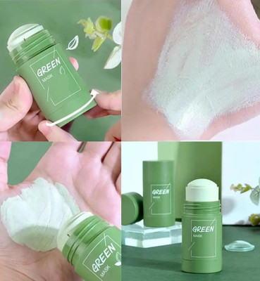 Jiwoo New All Skin Type Green Tea Purifying Clay Stick Mask(40 g)