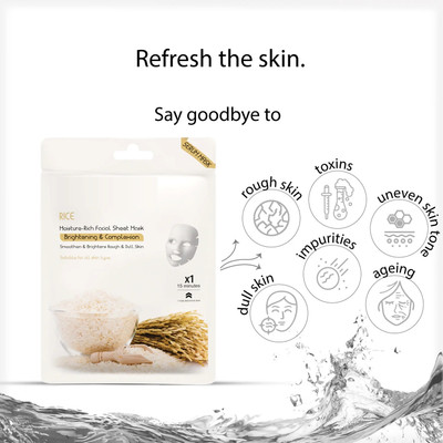 Jiwoo Rise facial sheet mask for glowing and tanning remvoer(20 g)