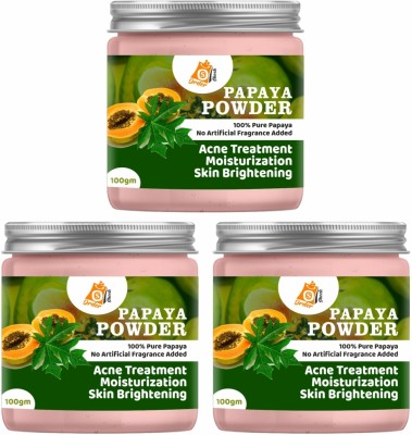 Ordershock Pure Papaya Powder For Anti-Aging, Brightening Face Pack Skin Care Powder(300 g)