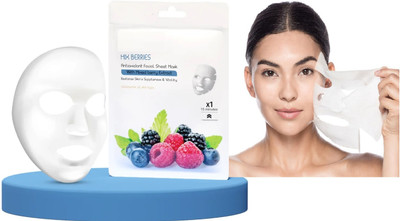 YAWI Antioxidant Facial Sheet Mask With Serum For Women & Men(20 g)