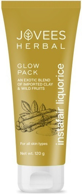 JOVEES Insta Fair Liquorice Glow pack , 120gm(30 g)