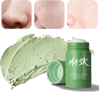 Arcanuy Green Stick Green Tea Stick Mask Purifying Clay Stick Mask Oil Face Wash(40 g)