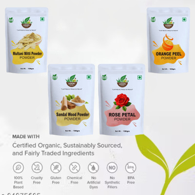 loofi multani rose sandalwood and orange peel powder(400 g)