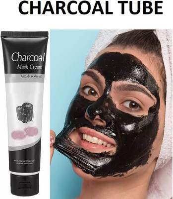 Amaryllis NEW ACTIVATED CHARCOAL TUBE FOR SKIN BRIGHTENING & MOISTURIZING(130 g)