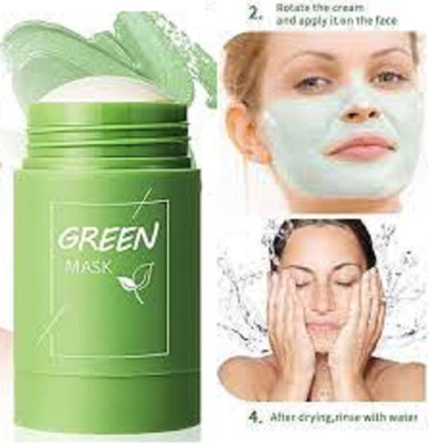 Luipui dark spots and pimples green tea mud clay stick(40 g)