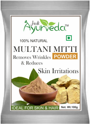 JADI AYURVEDA Multani Mitti Powder For Skin & Hair Care (100 g)(100 g)