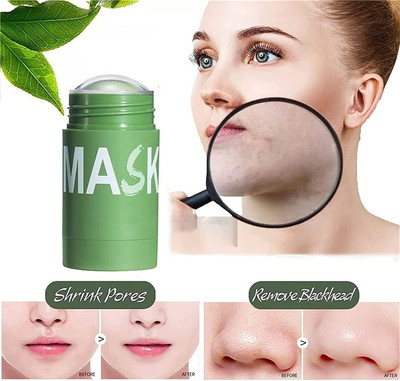 Luipui MUD CLAY STICK MASK GREEN TEA FACE MASK PACK OF 1 40G(40 g)