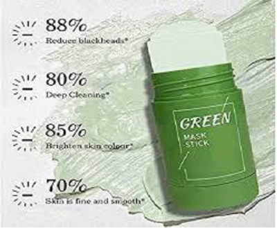 Luipui Green tea stick mask for the clear & glowing skin face mask pack of 1 40g(40 g)