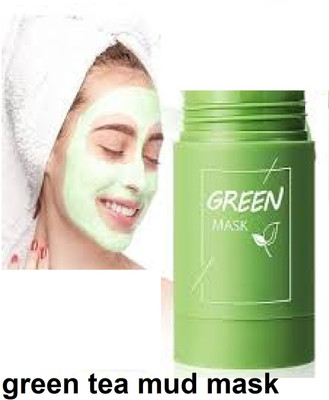 Luipui best green tea mud mask pack of 1 awesome(40 g)