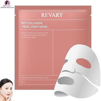 revary Collagen Overnight Face Mask For Deep Hydration, Pigmentation(34 g)