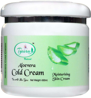 Tyeora aloevera cold cream all skin types 450ml(450 ml)