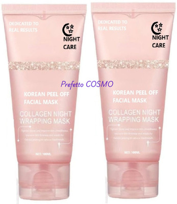 Prefetto COSMO Rejuvenate and Hydrate with Collagen Mask Pack of 2(200 ml)