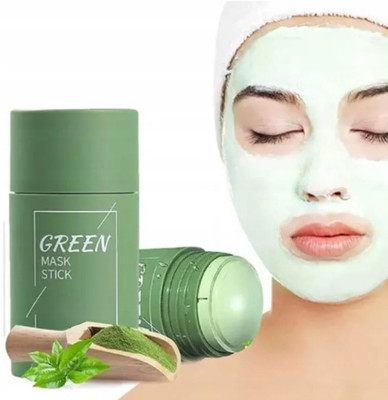 GULGLOW99 Best Anti-Acne Oil Control Green Tea Mask Stick for Face Purifying-03(40 g)