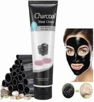 Luipui charcoal face mask pack of 1 best for women beautiful face(130 ml)