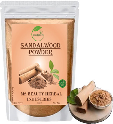 Beautoherb Glow Chandan Powder for face pack smooting(400 g)