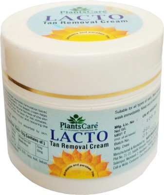 Plantscare Lacto Tan Removal Cream, 100 Gm(100 g)