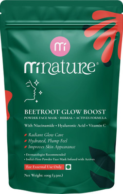 mi nature Beetroot Glow Mask - 100g(100 g)