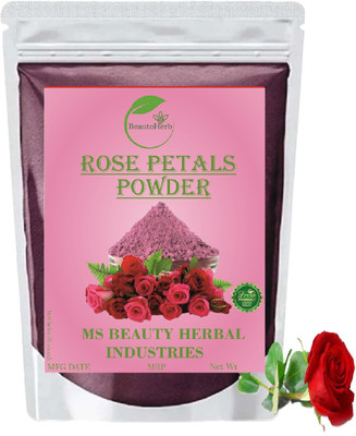 Beautoherb pure Natural Rose Powder for face pack for face(400 g)
