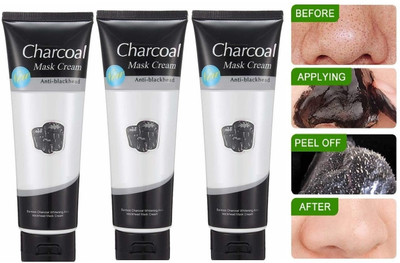 MYEONG Blackhead Remover Deep Skin Cleansing Charcoal Peel Off Face Mask Cream(390 ml)