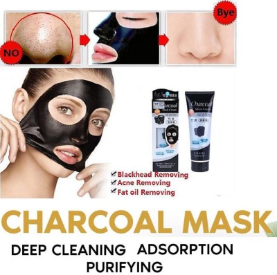 FELICECHIARA Tube Charcoal Anti-Blackhead Removal for natural glow MEN & WOMEN(130 ml)