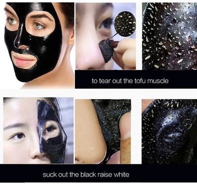 AMOSFIA New Charcoal off Mask Enriched with Fruits Extract and Vitamin-E(130 ml)