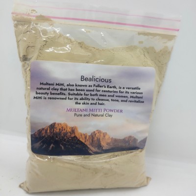 Bealicious Pure Natural & Organic Multani Mitti Powder For Skin & Hair Care for a Glow(100 g)