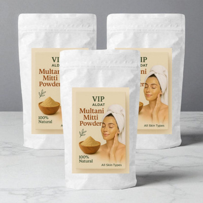 VIP ALDAT Multani Mitti DiamondCare Premium Radiance & Skin Cooling Glow Mask(450 g)