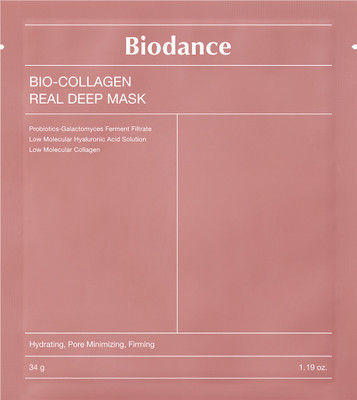 BIODANCE Bio Collagen-Real Deep Mask – 1 Sheet Mask (34g) – Hydrating & Firming(34 g)
