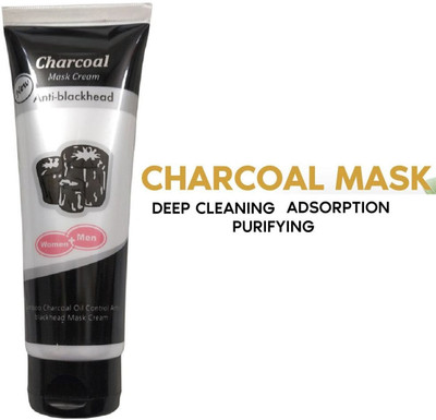 JANOST Pc1 Charcoal Peel Off Mask Enriched With Argan Oil and Aloe Vera(130 ml)