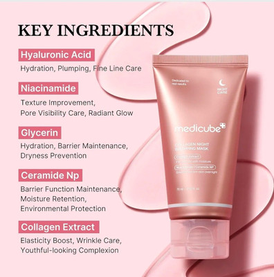 bullweiser Medicube Collagen wrapping Night Mask(100 ml)