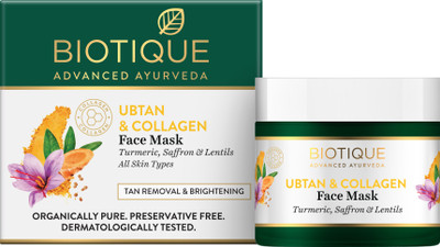 BIOTIQUE Ubtan & Collagen Face Mask 50g(50 g)