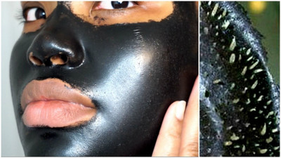 Luster Shine Bamboo Activated Charcoal Peel Off Mask(130 ml)