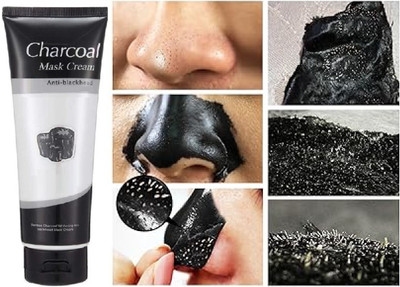 HUZURLU Blackhead Remover Peel Off Mask, Charcoal Face Mask For all skin type(130 g)