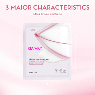 revary PDRN Pink Collagen Night mask Medicub Overnight Wrapping Peel Off Facial(28 g)