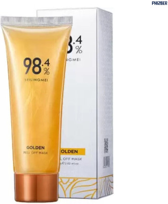PHIZLLER Gold Peel Of Mask | Gentle Gold Peel Of for Deep Cleansing and Skin Care(60 ml)
