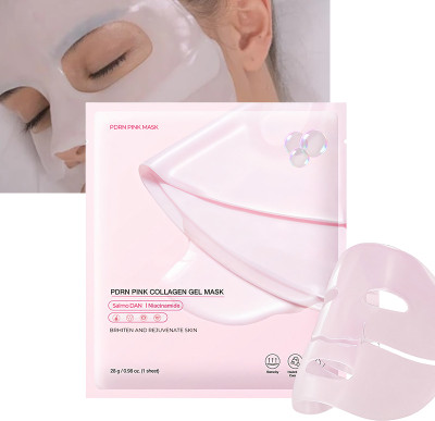 revary pack of 1 Salmon DNA PDRN Pink Collagen Jelly Mask for men and women(28 g)