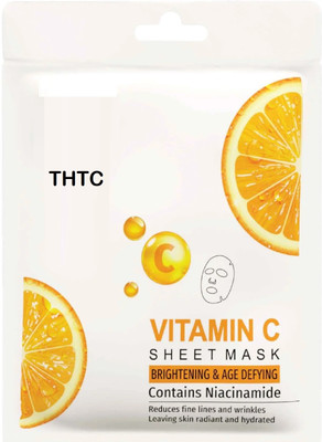 THTC Face Sheet Mask With Serum vitamin c(20 g)