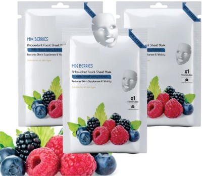 ADJD Healthy Skin Mix Berries Face Sheet Mask Repairing & Nourishment(60 g)