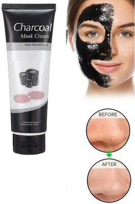 CATERINACHIARA BEST CHARCOAL TUBE FOR BLACKHEAD & WHITE HEAD REMOVAL(100 g)