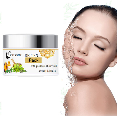 KAIASHA all skin tan removal clove de tan face pack(50 g)