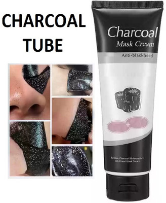 Amaryllis Blackhead Remover Peel Off Mask, Charcoal Face Mask For all skin type(130 g)