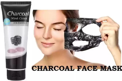 GABBU Charcoal Black Peel Off Mask Anti pollution Face Wash(130 ml)