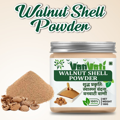 Vanvati Walnut Shell Powder Natural Smooth Skin And Skin Care Powder(100 g)