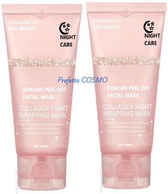 Prefetto COSMO Collagen Mask Pack of 2 for Revitalized & Glowing Skin(200 ml)