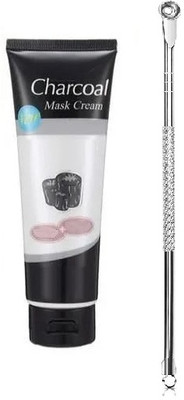 GFSU Charcaol Blackhead Remover Face Mask Oil-Control with blackhead remover tool 1(123 g)
