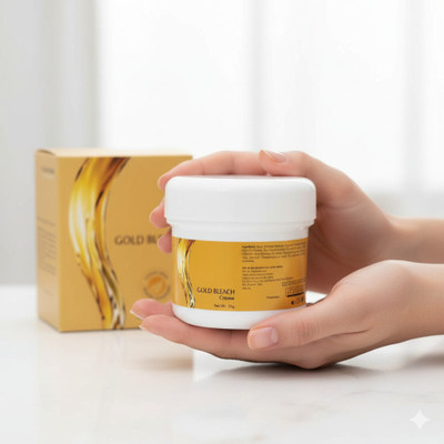 SHENY COLORS Gold Bleach Cream For Glowing Skin(85 g)