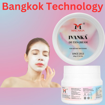 MACARIA De-Tan Flash Whitening Face Pack Mask 3 in 1(500 g)